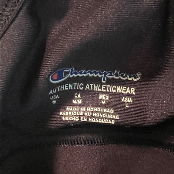 #1412=Champion Black Sports Bra - Picture 3 of 6